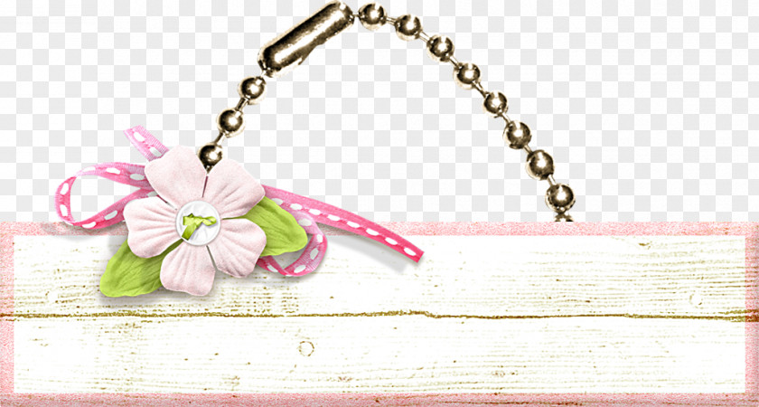 Necklace Pink M Body Jewellery PNG