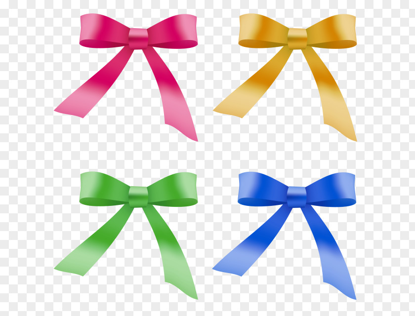 Shoelace Ribbon Knot Bow Tie Necktie PNG