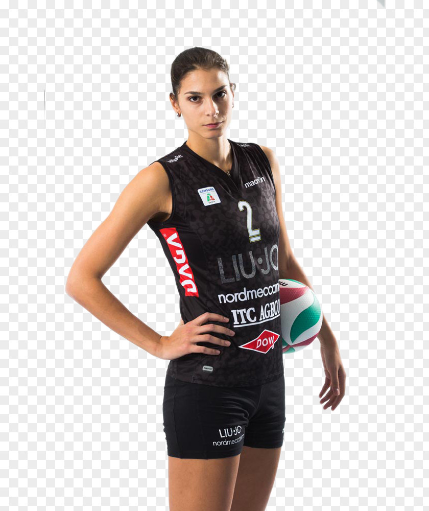 Volley Player Caterina Bosetti Cheerleading Uniforms Scandicci T-shirt Outerwear PNG