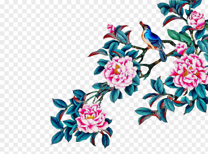 Camellia Cut Flowers Flower Art Watercolor PNG