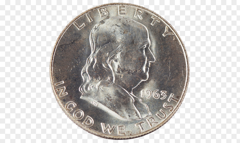 Coin Dime Dollar Franklin Half PNG