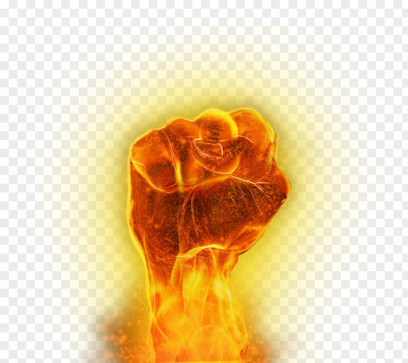 Fire Fist Flame Desktop Wallpaper PNG