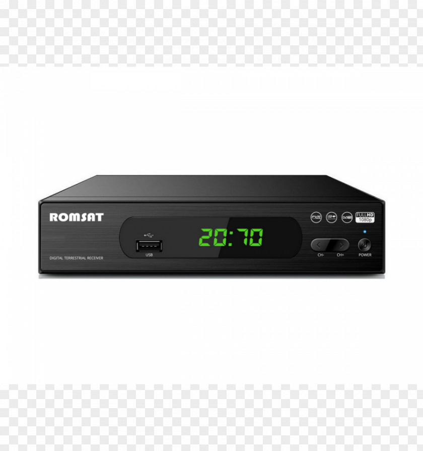 HDMI DVB-T2 RF Modulator Set-top Box Digital Television PNG
