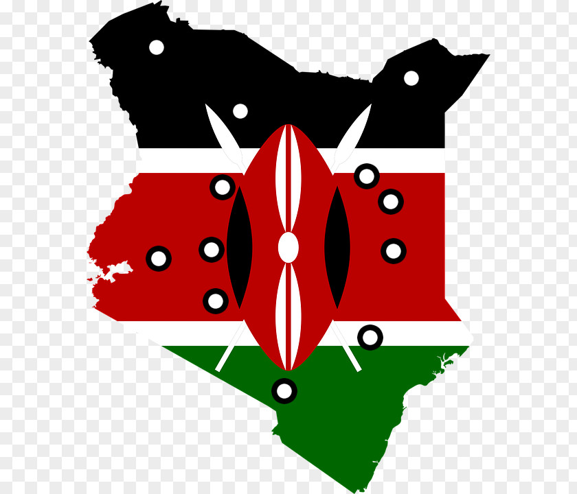 Map Flag Of Kenya Clip Art PNG