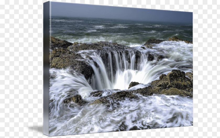Thor's Well Shore Photography Sea PNG
