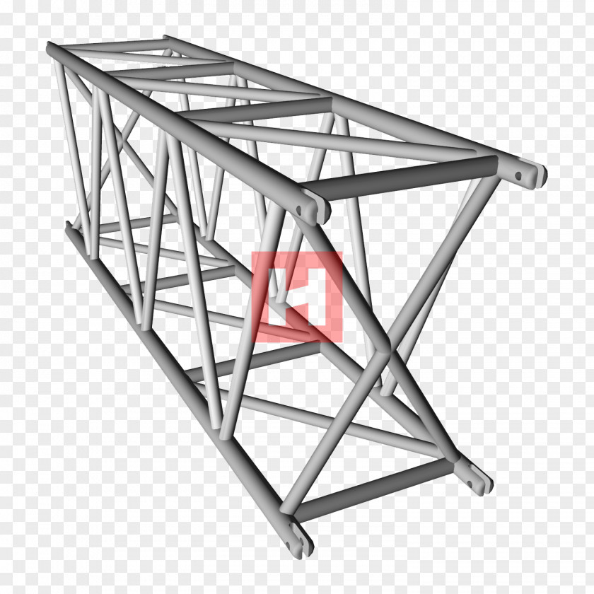 Traverse Hof Steel Cross Bracing Truss PNG