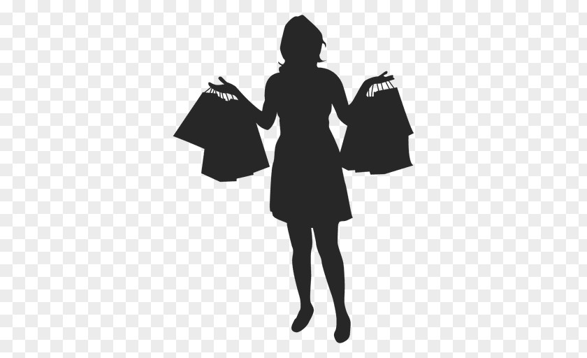 Women Bag Shopping Bags & Trolleys Silhouette PNG