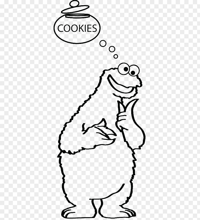 Book Coloring Elmo Cookie Monster Colouring Pages PNG