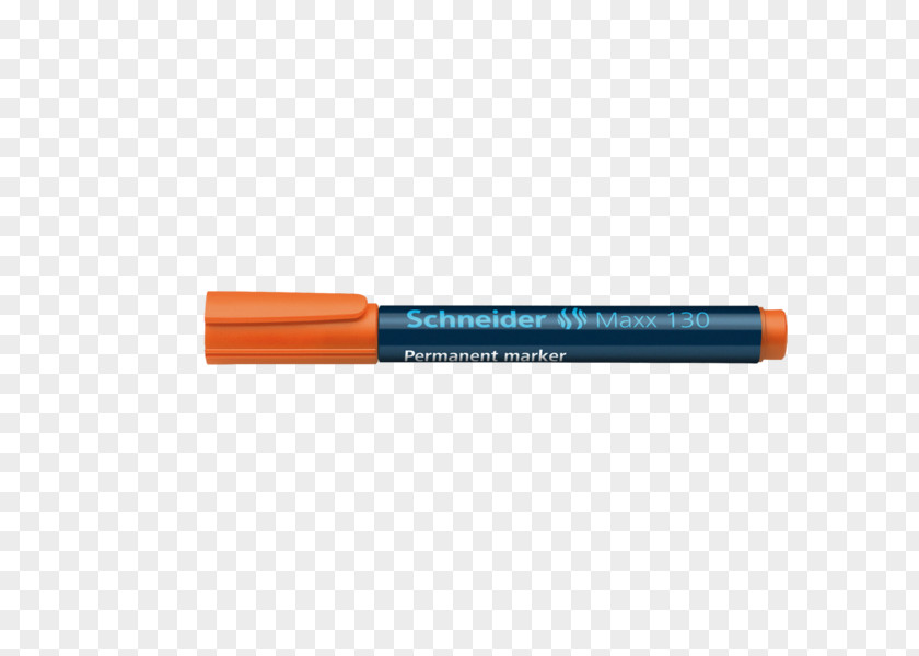 Orange Marker Pen Highlighter Ballpoint Permanent PNG
