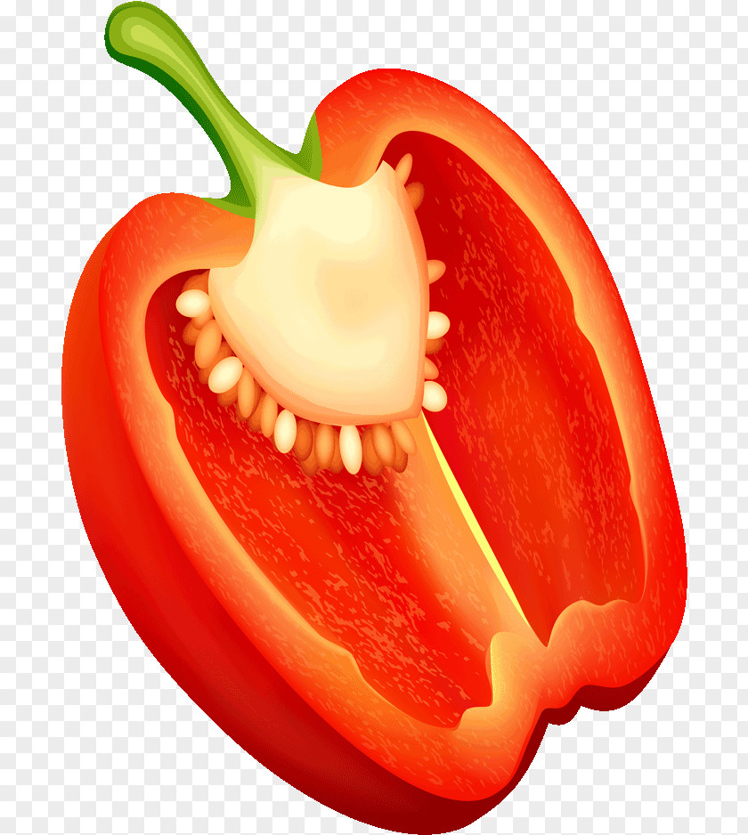 Tomato Fruit Mouth Cartoon PNG