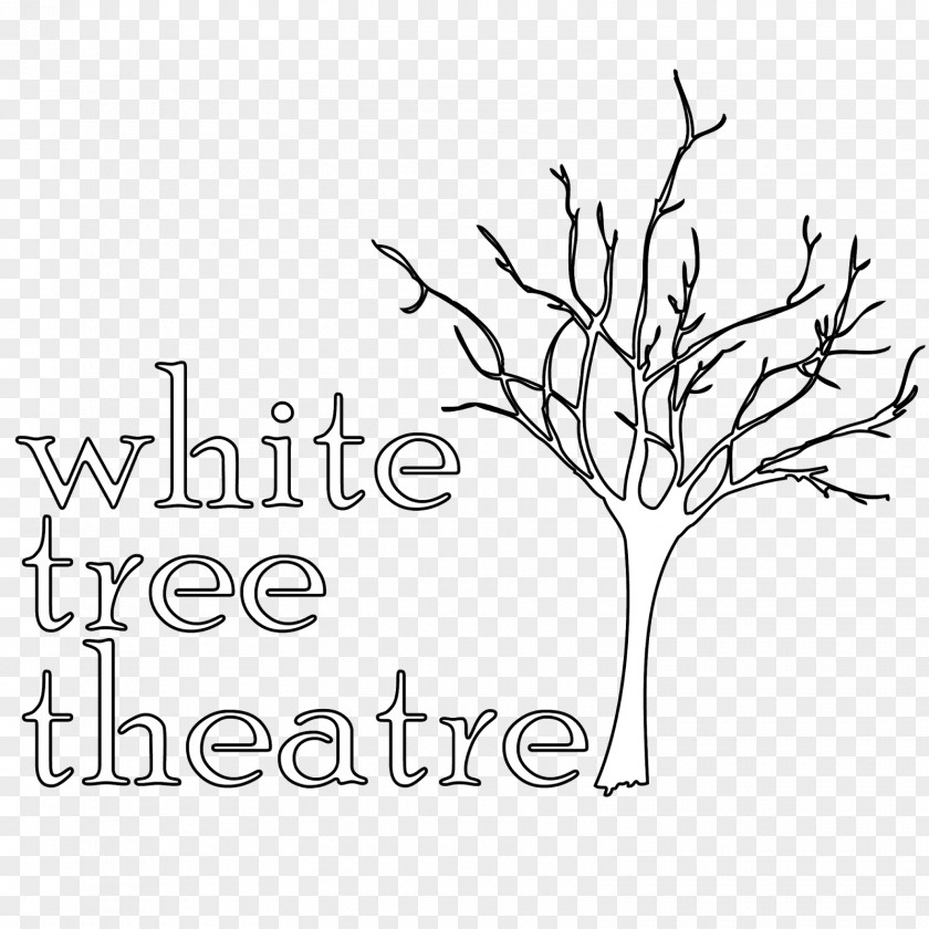 Tree Theatre Plant Stem Leaf Line Art PNG
