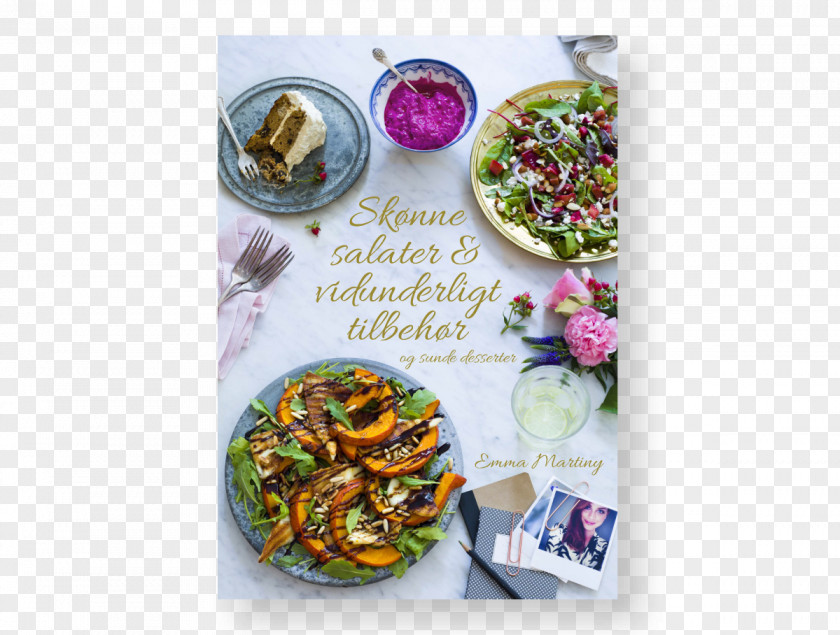Book Recipe Salad Side Dish Food PNG