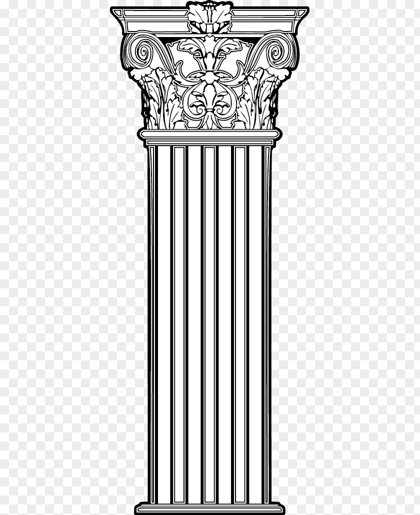 European Classical Pattern Column Europe PNG