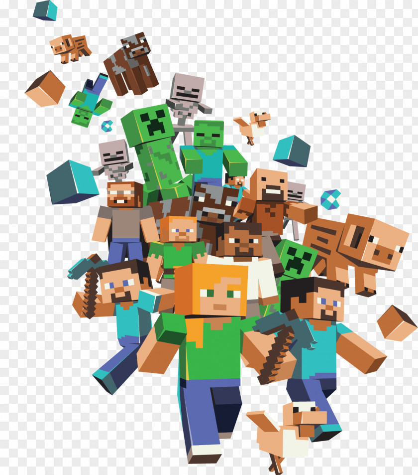 Minecraft Characters Minecraft: Pocket Edition Xbox 360 PNG