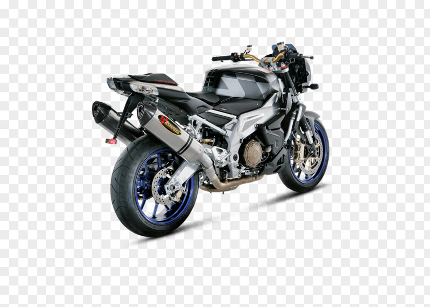 Motorcycle Exhaust System Tire Aprilia Tuono RSV 1000 R PNG