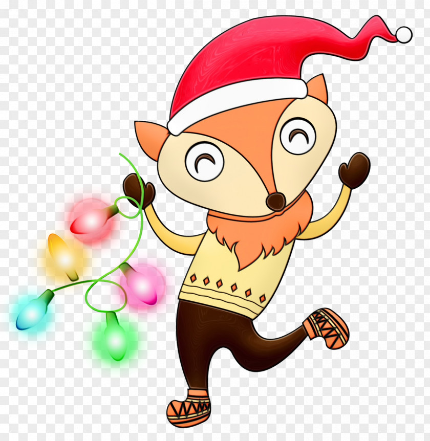 Pleased Christmas Cartoon Clip Art Fictional Character PNG