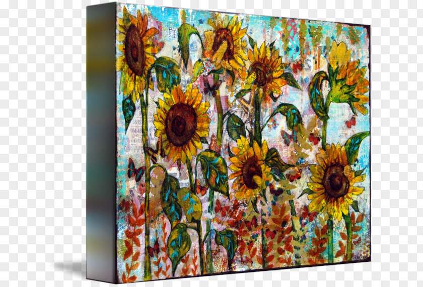 Watercolor Sunflowers Cut Flowers Floral Design Floristry Flower Bouquet PNG