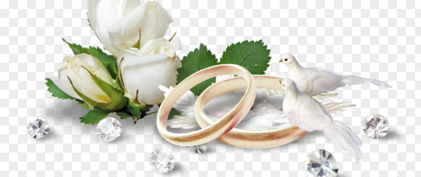 Wedding Ring Flower Bouquet Clip Art PNG