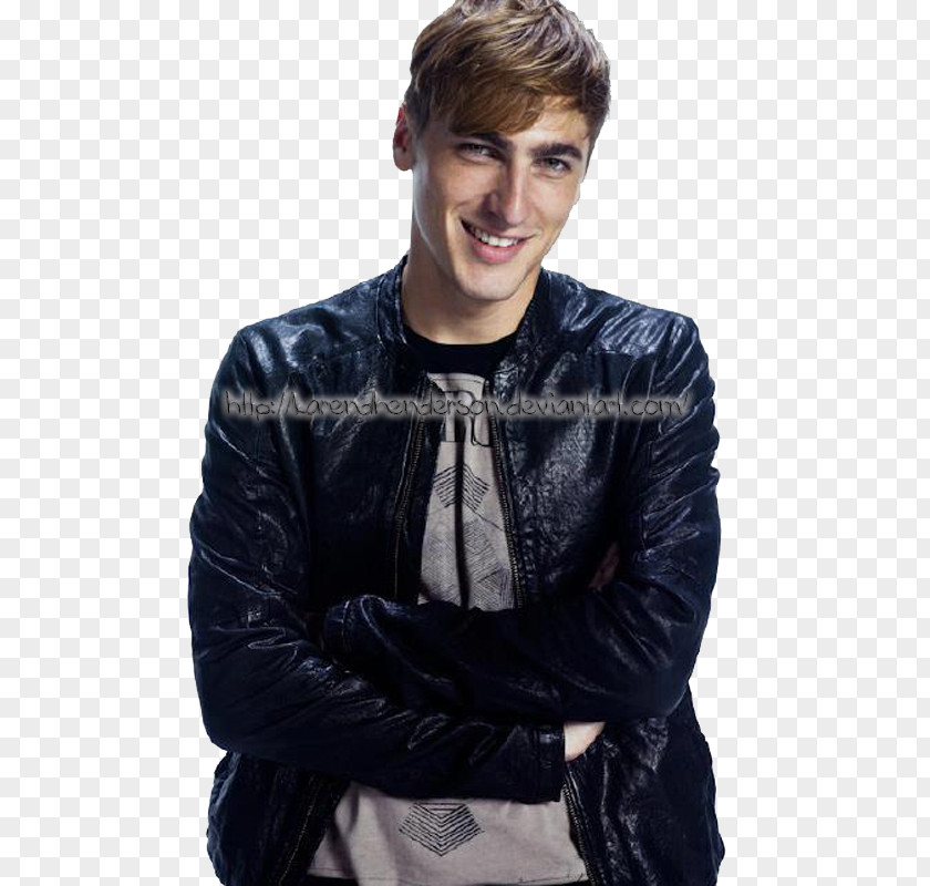 Youtube Kendall Schmidt Big Time Rush YouTube Confetti Falling Leather Jacket PNG