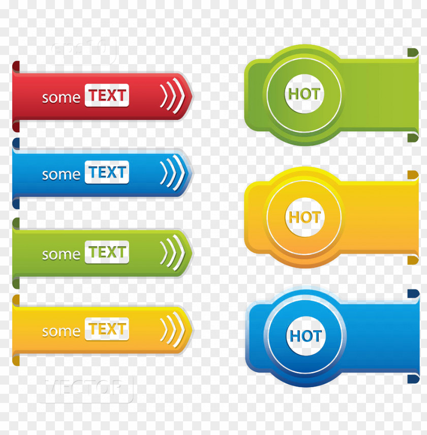 Creative Title Button Icon PNG