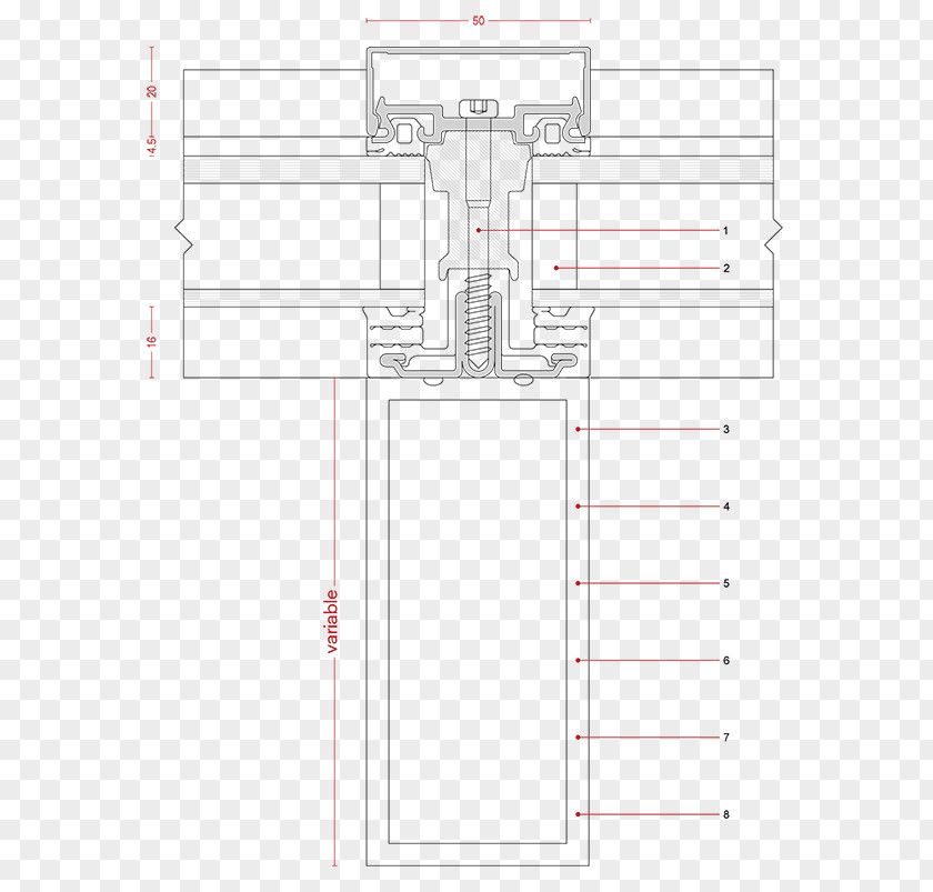 Curtain Wall Drawing Line Pattern PNG