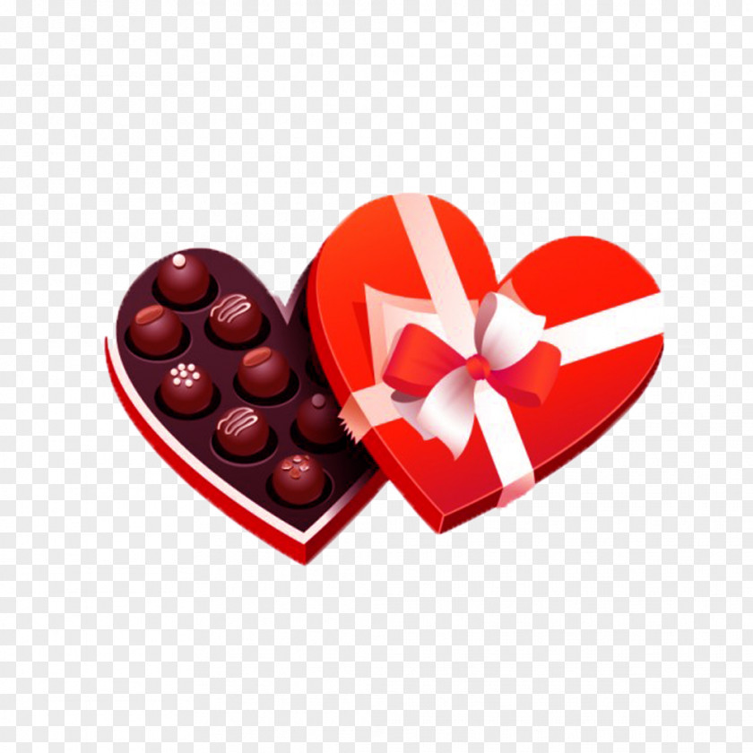 Love Chocolate Box Picture Material World Day Valentines Happiness Wallpaper PNG