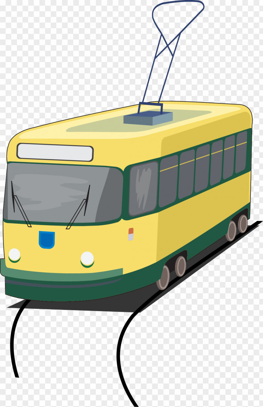 Vector Subway Vehicle Map Tram Rapid Transit Train Clip Art PNG