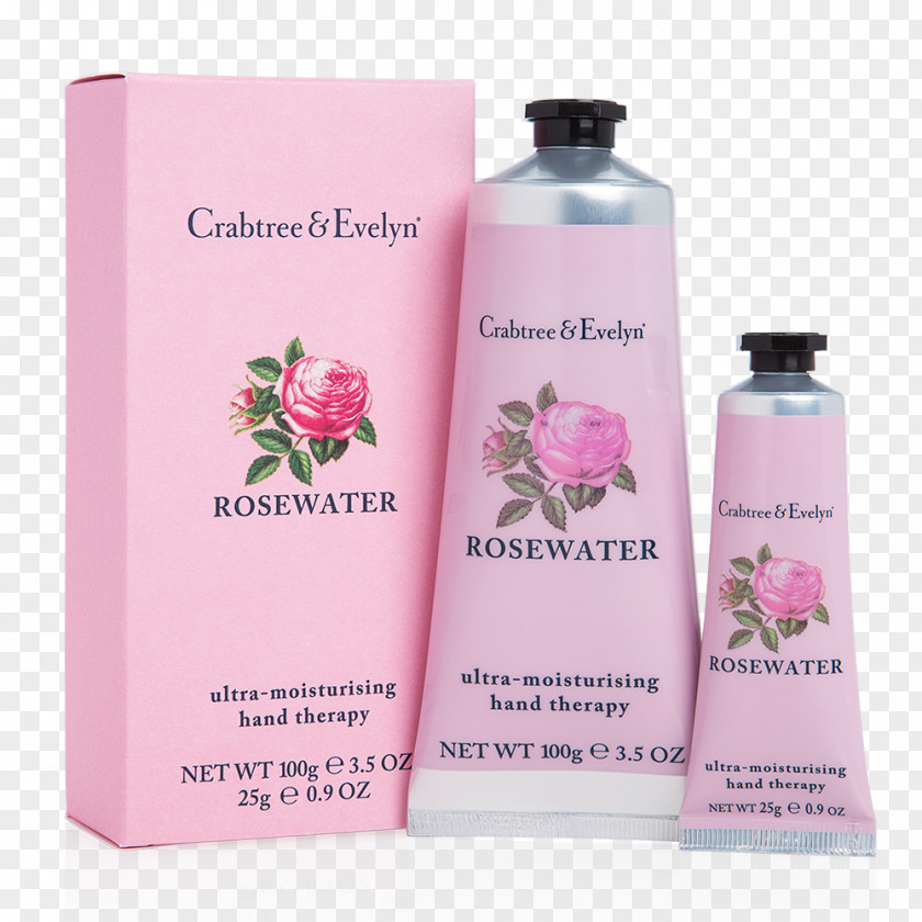 Centifolia Rose Lotion Crabtree & Evelyn Ultra-Moisturising Hand Therapy Moisturizer Cream PNG