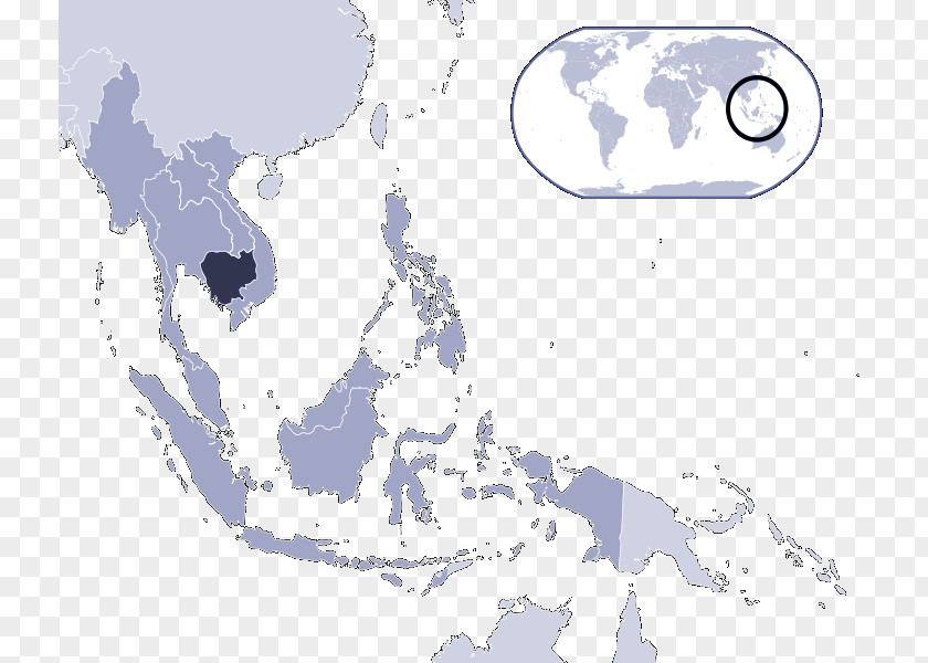 China Laos Phnom Penh World Map PNG