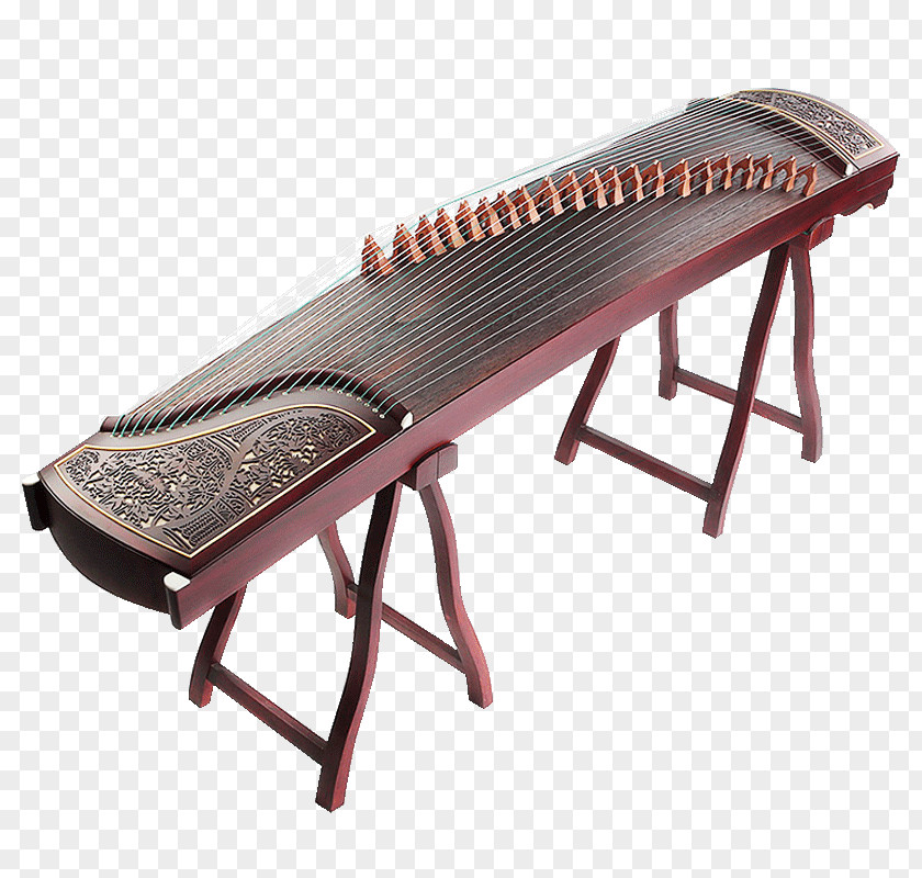 Musical Instruments Guzheng Ruan Guqin Zither PNG