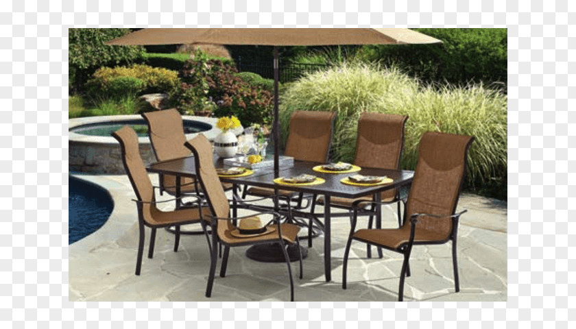 Outdoor Dining Patio Table Room Chair Garden Furniture PNG