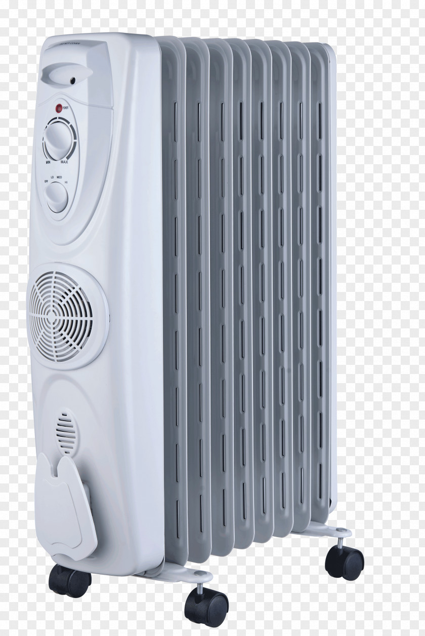 Radiator Oil Heater Midea Home Appliance PNG