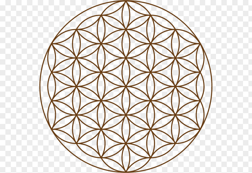 Symbol Overlapping Circles Grid Hunab Ku Maya Civilization Sacred Geometry PNG