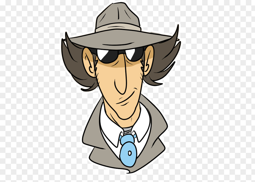 Inspector Gadget Cowboy Hat Art PNG