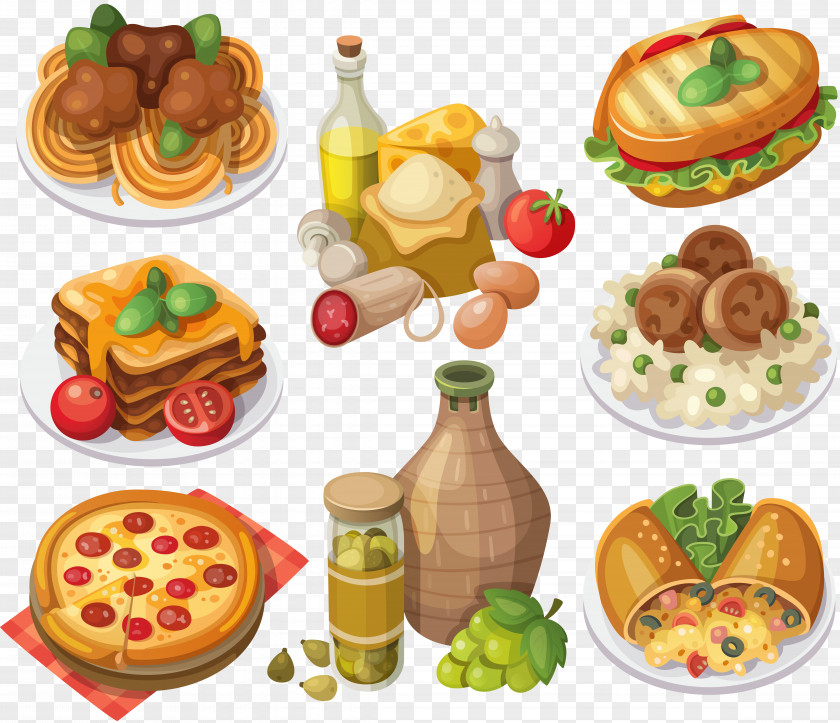 Menu Italian Cuisine Pasta Vector Graphics Risotto PNG