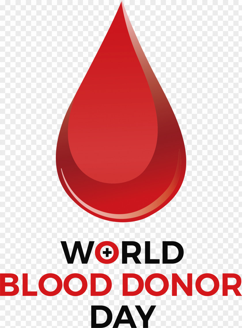 Red Blood Poster Donation Bank World Donor Day PNG