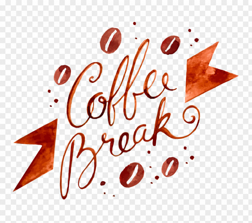 Break Coffee Cup Cafe Drawing PNG