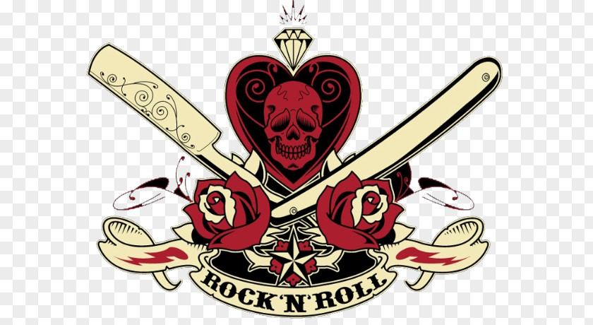 Classic Rock And Roll Product Logo PNG