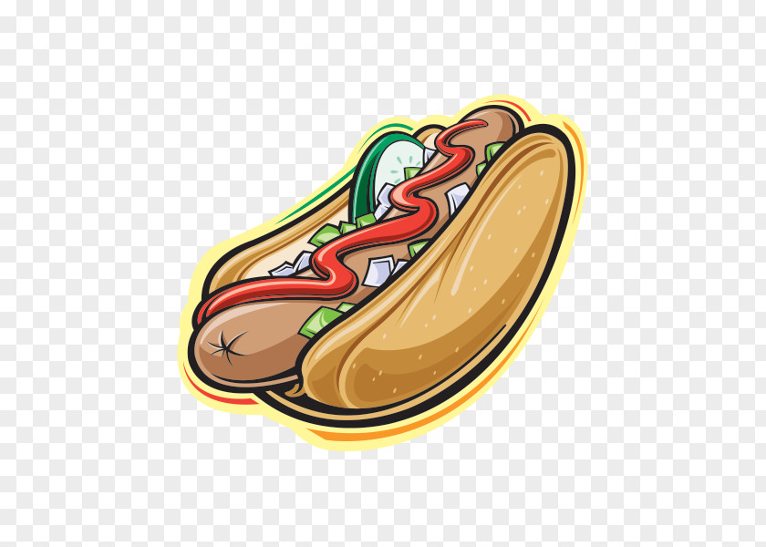 Hot Dog Junk Food Fast French Fries PNG