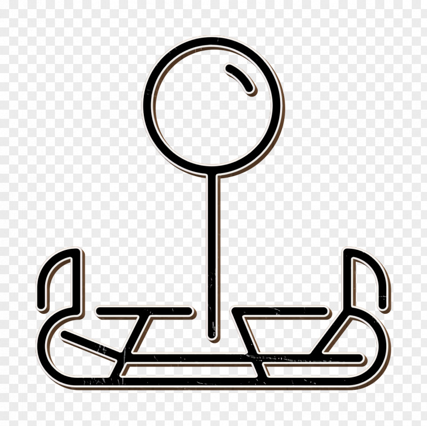 Bathroom Accessory Line Art Map Pin Icon PNG
