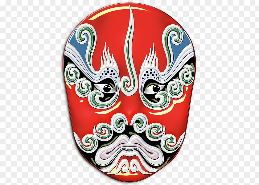 Mask Chinese Opera Beijing Peking PNG