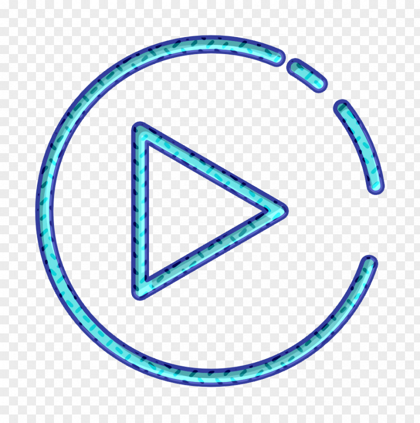 Symbol Electric Blue Electronics Icon Music Play PNG