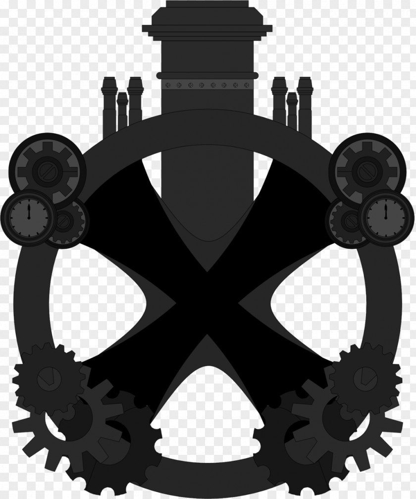 Symbol Logo Steampunk Emblem PNG
