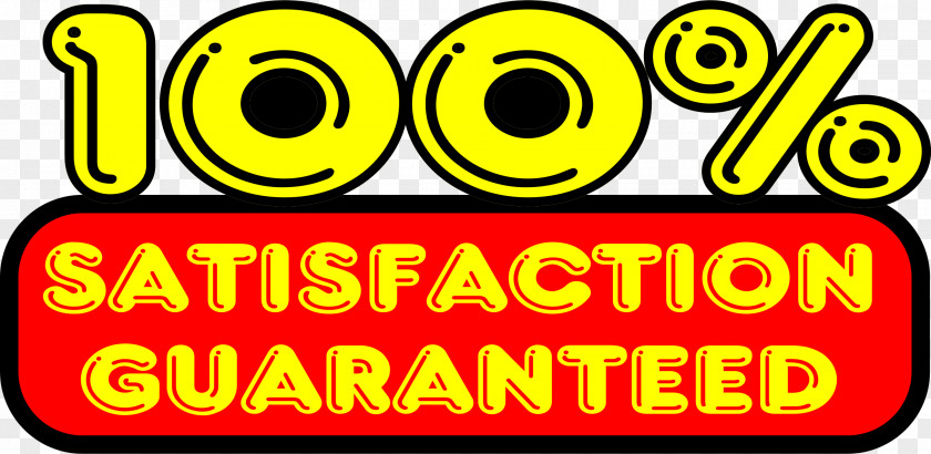 100% Sticker Guarantee Clip Art PNG