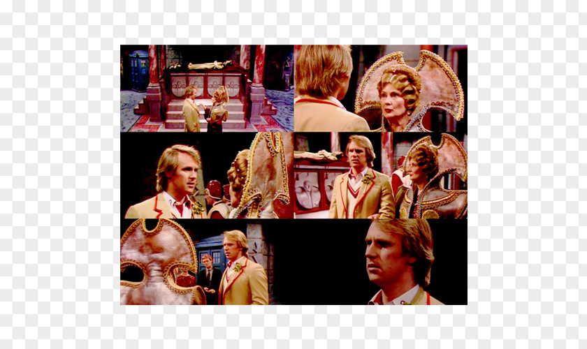 Fifth Doctor Collage Photomontage PNG