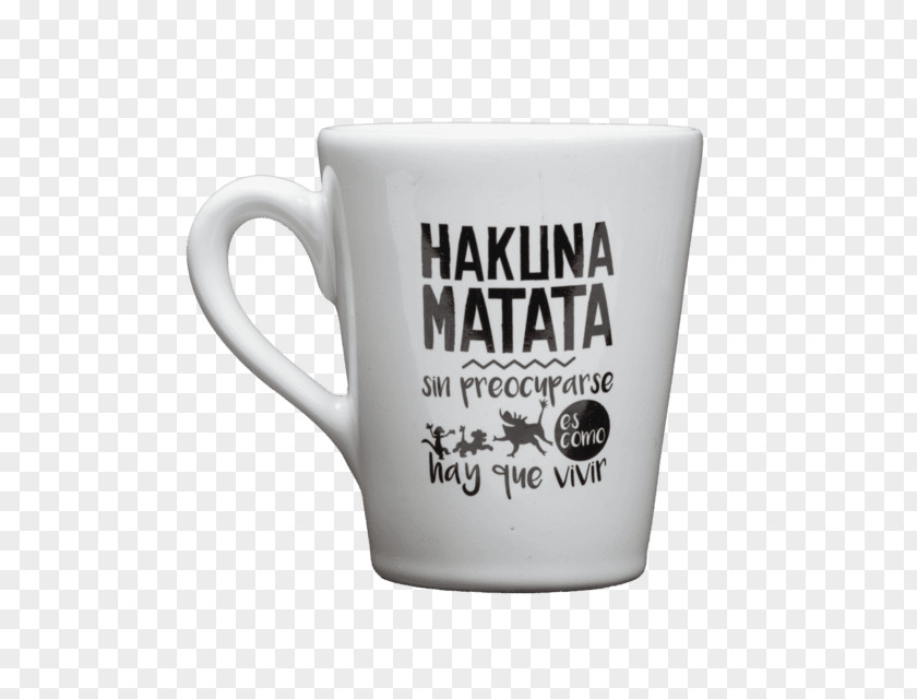 Hakuna Matata Coffee Cup Mug Tea Ceramic Infuser PNG