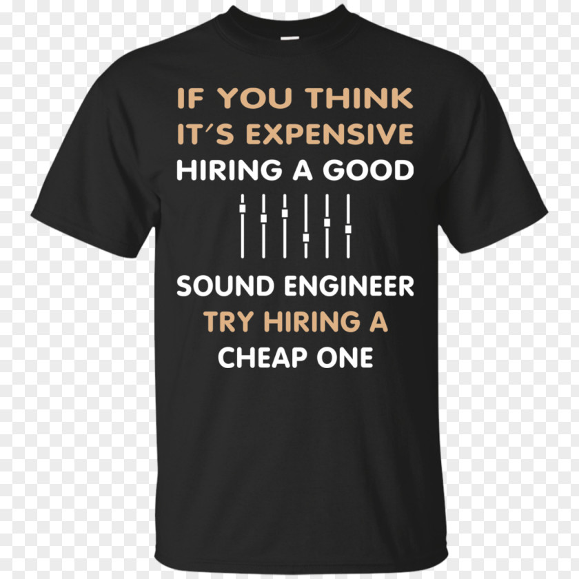 Sound Engineer T-shirt Hoodie Clothing Crew Neck PNG