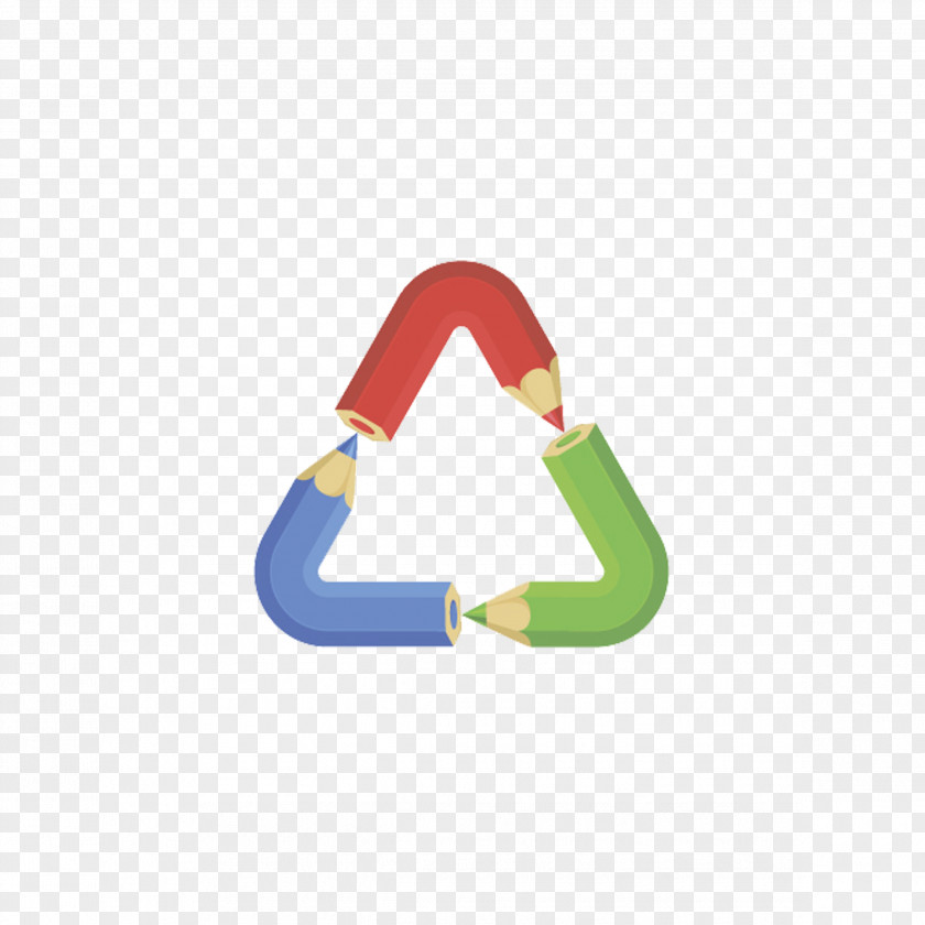 Triangular Pencil Icon PNG