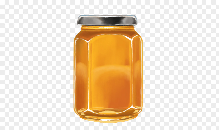 Bee Keeper Eye Color Glass Bottle PNG