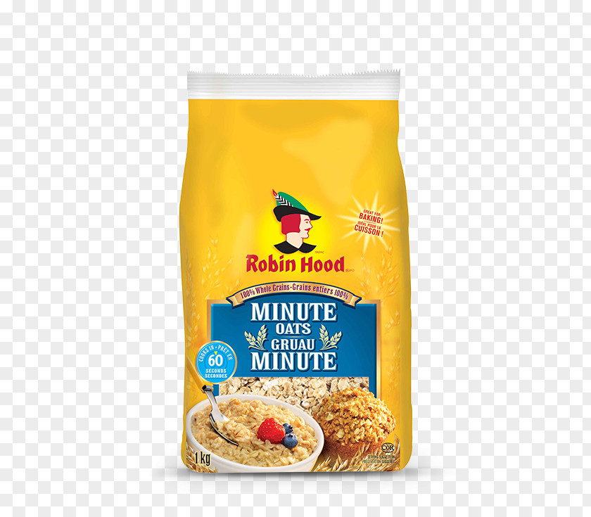 Breakfast Cereal Quaker Instant Oatmeal Robin Hood Whole Grain PNG